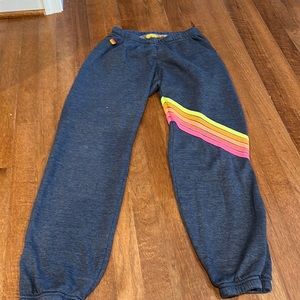 Preowned Aviator Nation sweatpants joggers SMALL